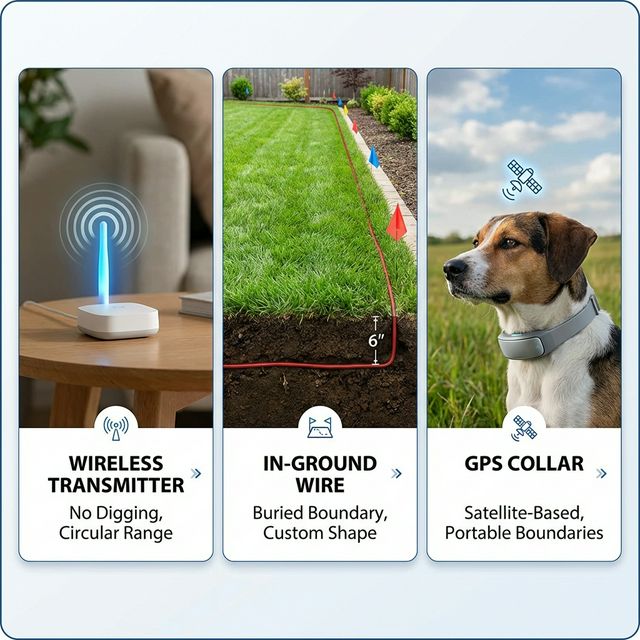 Wireless vs Invisible vs GPS Dog Fence: Which Type Is Right for You?